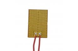 China Flexible Heating Element PI Film Heater Yellow/Black Customized For Heated Object supplier