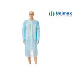 Plastic Long Sleeve AAMI PB70 Disposable Isolation Gowns for sale