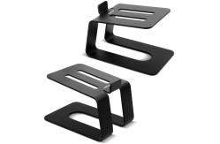 China Flexible Speaker Stand Storage Holders For Small Medium Bookshelf Computer Speakers supplier