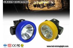 China Outdoor Recreation Multi purpose LED hard hat headlamp , Miner Cap Lamp Hunting supplier