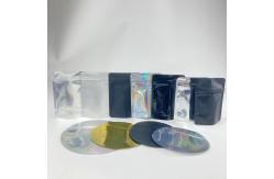 China 4 X 6 Mylar Custom Shape Stand Up Pouch With Childproof Zipper supplier
