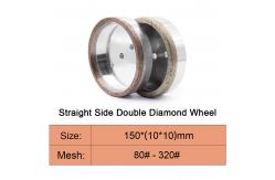 China OBM Chamfer Diamond Grinding Wheel For Straight Edge Machine supplier