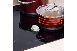 China 60cm 4 Burners Electric Cooktop 4 Zone Induction Hob 6400W GIB464SC supplier