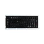 Brushed Black Titanium Industrial Keyboard Customized Metal Koisk Keyboard for sale