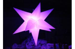China Shinning Inflatable Led Star Beautiful LED Inflatable Hanging Led For Party supplier