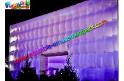 China Large Cube Inflatable Party Tent Air Building For Music Dancing supplier
