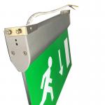 Energy Saving Ceiling Mounted LED Aluminum Exit Sign With Acrylic Plate