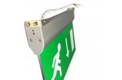 China Energy Saving Ceiling Mounted LED Aluminum Exit Sign With Acrylic Plate supplier