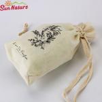 Eco Packaging Solutions Organic Cotton Drawstring Bag For Perfume