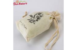 China Eco Packaging Solutions Organic Cotton Drawstring Bag For Perfume supplier