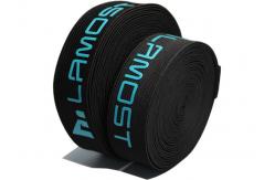 China Polyester Nylon 1 Inch 25mm Silicone Gripper Elastic For Clothing supplier