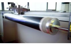 China Good Symmetrical Textile Printing Cylinder Nickel Rotary Screen 165M Size supplier