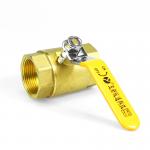 Oil Water Metal Ball Valve Female Threaded Forged Brass Ball Valve Manufacturers for sale