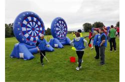 China Gaint PVC Tarpaulin Inflatable Dart Board for Foot Darts Game EN71 EN1496 supplier