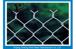 China Galvanized Chain Link Fence With 3 - 5mm Wire Diameter For Baseball Field supplier