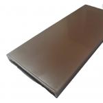High Glossy Brown Powder Coated Aluminium Extrusions 0.8mm Thickness