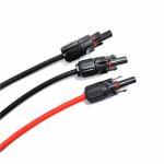 15ft 4mm2 12AWG Solar Power Extension Cable With Male And Female Connector for sale