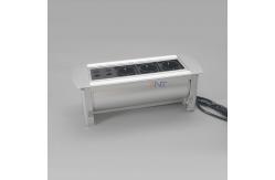 China Surface Mounted Manual Overturn EU Power Socket Outlet supplier