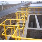 Fibreglass Reinforced Plastic FRP Handrail Used As Fences To Protect Personal Safety