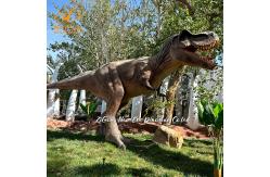 China Lifelike Animatronic T-rex Dinosaur Model for Jurassic Themed Park supplier