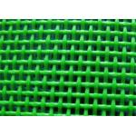 Plain Weave Polyester Mesh Belt Green Linear Screen For Drying Products for sale