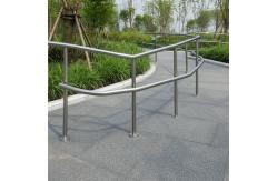 China Non-Slip Stainless Steel Handrails for Sloped Pathways supplier