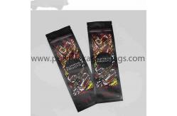 China Custom Printing Black Smell Proof Cigar Humidor Bags With Lock supplier