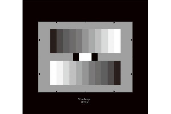 Gray Scale Resolution Test Chart 11 Patches High Accuracy 3nh / Sineimage YE0153