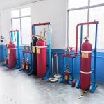 Dust Free Production Workshop 20MPA IG100 Clean Agent Fire System for sale