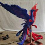 RCC Certified Realistic Animatronic Animals Chinese Ancient Animals Lovebirds