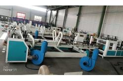 China Full Automatically Corrugated Carton Folding And Gluing Machine Electric Driven supplier