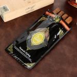 Cigar Plastic Packaging Bag Custom Plastic Zipper Bag With Transparent Window