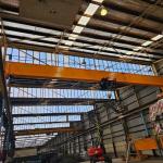 3T 10T Euro Mobile Single Bridge Overhead Crane Cable Frame Light for sale