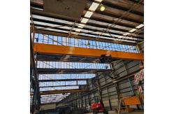 China 3T 10T Euro Mobile Single Bridge Overhead Crane Cable Frame Light supplier