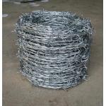 Galvanized Reverse Twist Barbed Wire Fence Hot Dip Galvanized BWG14xBWG14 for sale