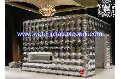 China Indoor Sliver Inflatable Event Tent , Market  Large Inflatable Tent supplier