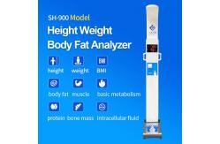 China Ultrasonic Physician Weight and Height Scale Body Composition Analyser supplier