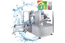 China Premade Pouch To Bag Liquid Packing Machine With Liquid Pump Paste Pump supplier
