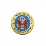 3D Embroidery Custom Air Force Patches , 2.5'' Adhesive Clothing Patches for sale