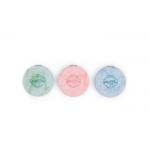 Marble Pattern Silver Compact Mirror PU ABS 10mm Thickness Foldable Makeup Mirror for sale