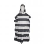 Customized Hooded Changing Microfiber Poncho Towel For Adults