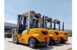 China 6600LBS 7700LBS Dual Pallet Dispenser diesel powered forklift Clamp Push Pull supplier