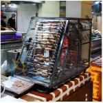 Adjustable speed barbecue machine automatic barbecue electromechanical heating liquefied gas heating custom for sale