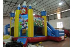 China Cute lovely mickey inflatable combo castle beautiful inflatable mickey themed combo on sale supplier