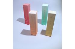 China Custom Folding Carton Makeup Box Packaging For lotion bottle With Textured Surface supplier