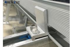 China Mid Clamp Solar Roof Mounting Kits Custom Aluminum Extrusions With Cutting / Drilling supplier