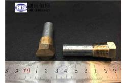 China Copper plug caps NPT Thread Engine zinc anode rod for for Yanmar Engine, Catterpiller Engine, Mitsubishi Engine, Hyundai supplier