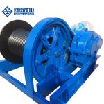 10t h12m Mechanical Wire Rope Pulling Winch Workshop 415V M5 Q235B for sale