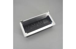 China Multimedia Hidden Desktop Clamshell Flip Up Power Outlet With Usb supplier