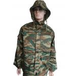 Hooded Camouflage Training Top with Versatile Functions  Zipper Metal Button Closure for sale